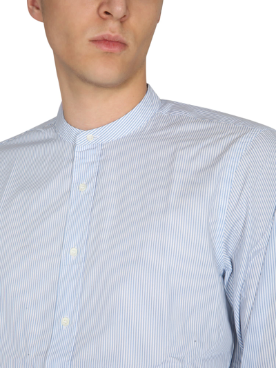 Shop Aspesi Regular Fit Shirt In Azzurro