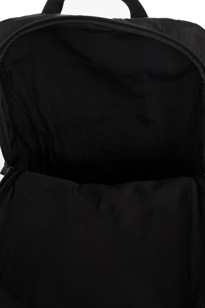 Shop Marcelo Burlon County Of Milan Logo-patch Zipped Backpack In Nero