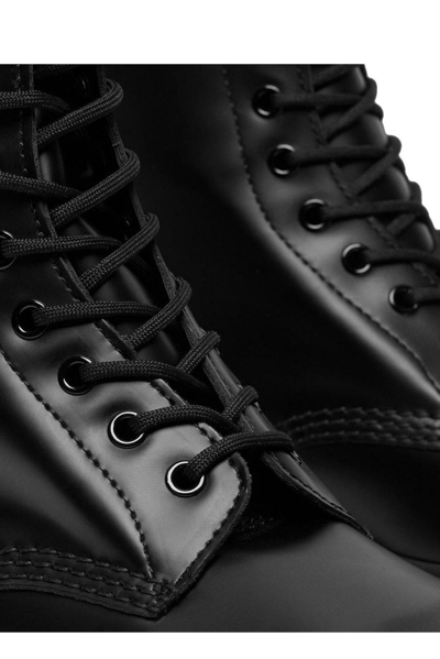 Shop Dr. Martens' 1490 Smooth Lace-up Boots In Black