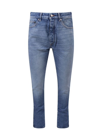 Shop Palm Angels Jeans In Blue