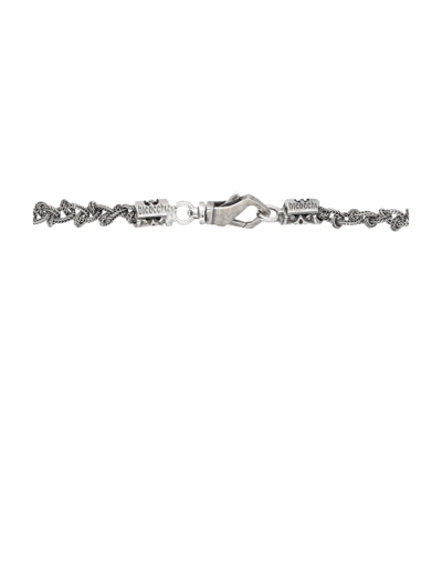 Shop Emanuele Bicocchi Rope Chain Necklace In Silver