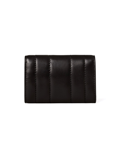 Tory Burch Kira Quilted Flap Card Case In Black ModeSens