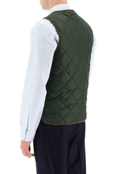 Shop Baracuta Miller Quilted Vest In Green
