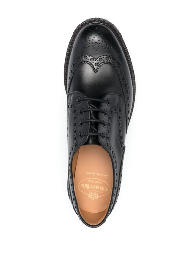 Shop Church's Horsham Leather Brogues In Black