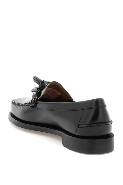 Shop Sebago Will Triple Tassel Loafers In Black
