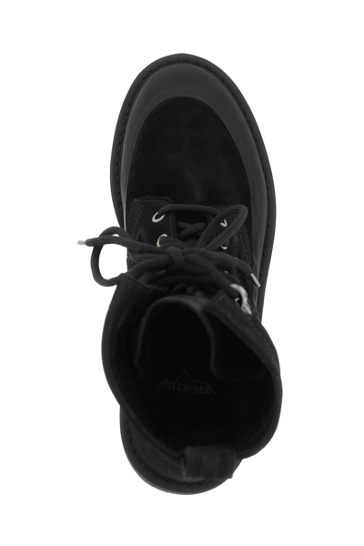 Shop Diemme 'altivole Due' Suede Leather Ankle Boots In Black