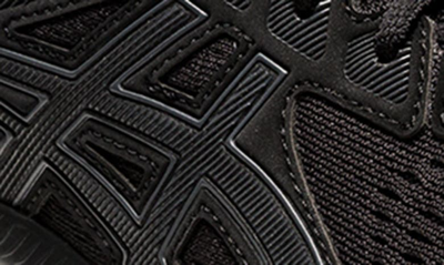 Shop Asics Gel-contend 8 Standard Sneaker In Black/ Carrier Grey
