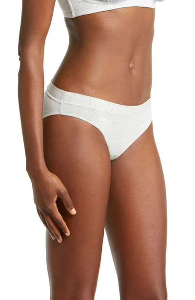 Meundies Feelfree Bikini In Heather Grey