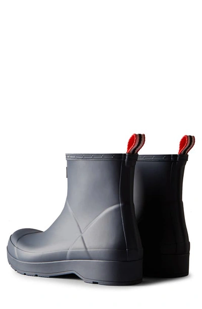 Hunter Play Short Rain Boot In Blue