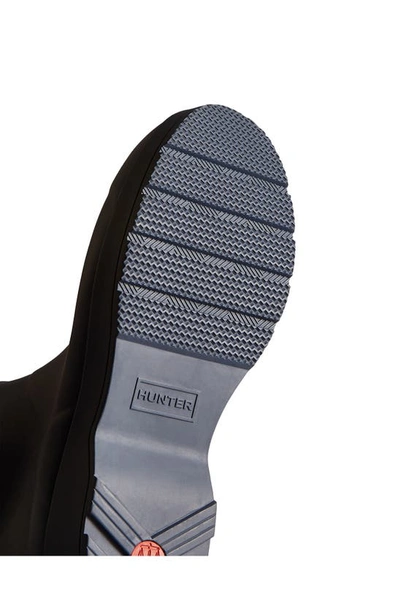 Hunter Play Short Rain Boot In Blue