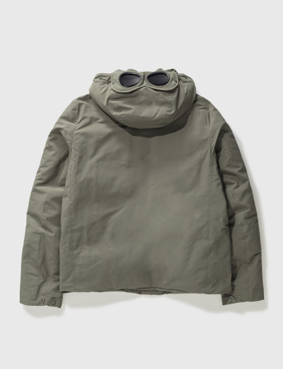 C.p. Company Micro-m (r) Goggle Down Jacket In Green | ModeSens