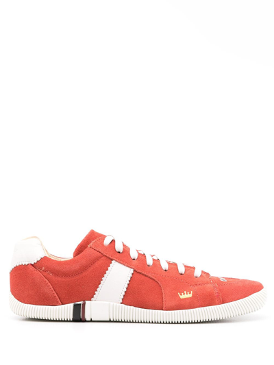 Shop Osklen Riva Low-top Sneakers In Orange