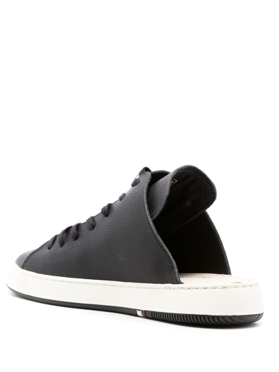 Shop Osklen Backless Hi-top Sneakers In Black
