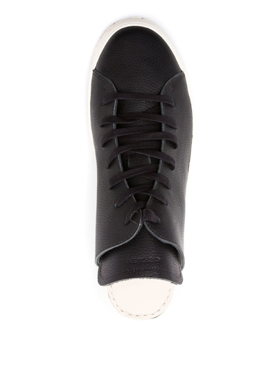 Shop Osklen Backless Hi-top Sneakers In Black