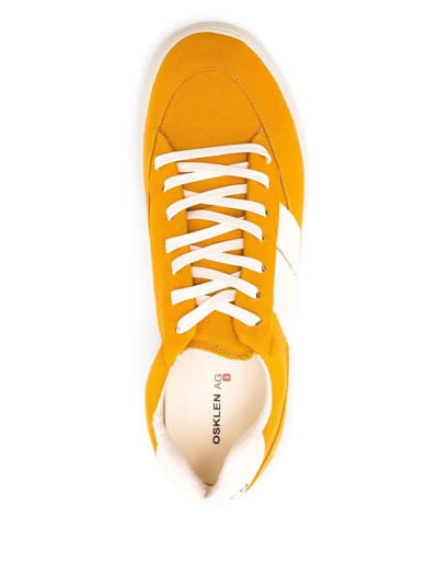 Osklen Ag Low-top Sneakers In Yellow