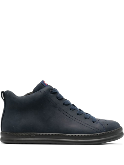 Camper Runner Four High-top Sneakers In Blue | ModeSens