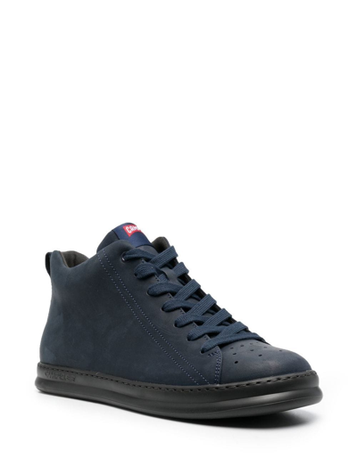 Camper Runner Four High-top Sneakers In Blue | ModeSens