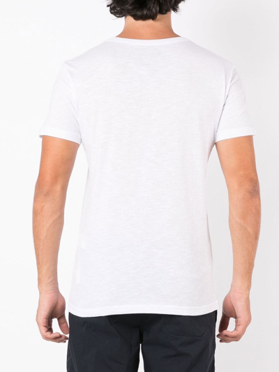Osklen Logo Print T-shirt In White