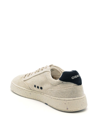 Osklen Low-top Lace-up Sneakers In Neutrals