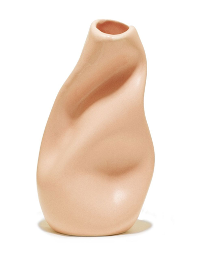 Shop Completedworks Solitude Sculpted Vase In 中性色