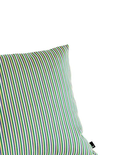 Shop Hay Ribbon Striped Cushion In 黄色