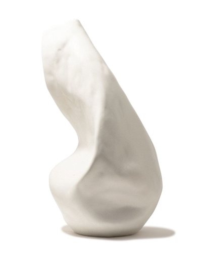 Completedworks Giant Solitude Sculpted Vase In 白色