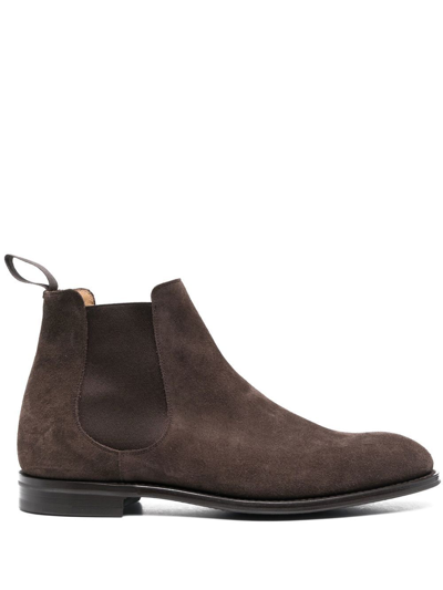 Church's Suede Chelsea Boots In Brown | ModeSens