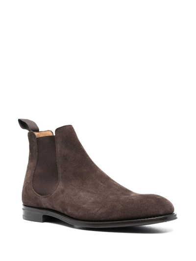 Shop Church's Suede Chelsea Boots In 褐色