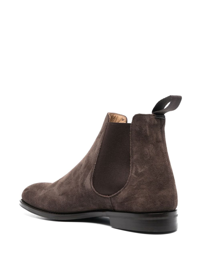 Shop Church's Suede Chelsea Boots In 褐色