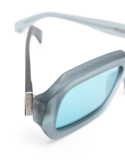 Retrosuperfuture Fantasma Rectangle-frame Sunglasses In 8l8