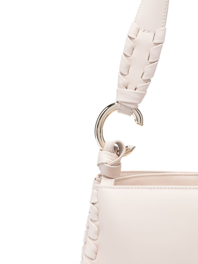 Chloé Mate Multi-gusset Shoulder Bag In 中性色
