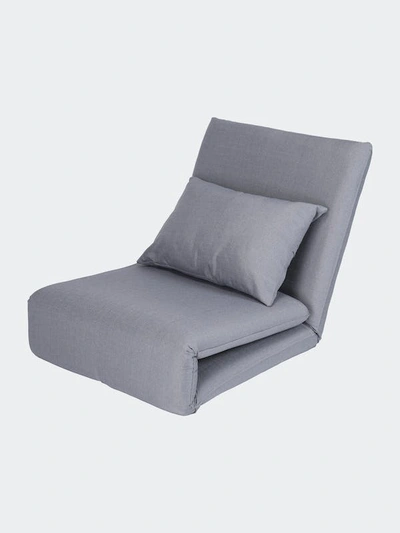 Shop Loungie Relaxie Flip Chair In Grey