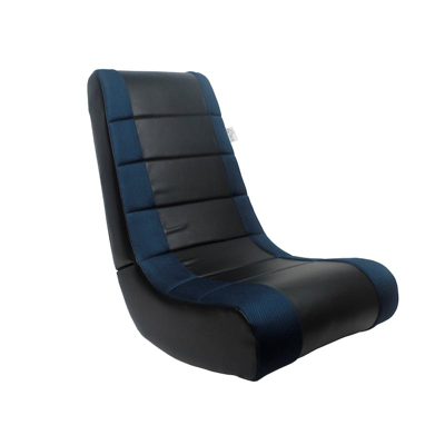 Shop Loungie Rockme Gaming Chair In Blue