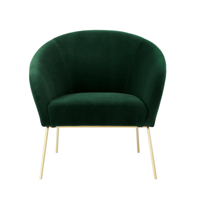 Shop Nicole Miller Will Accent Chair In Green