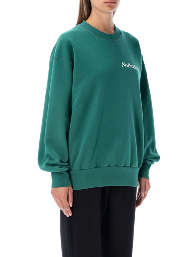 Shop Aries Mini Problemo Sweatshirt In Alpine Green