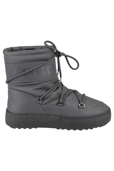 Shop Moon Boot Mtrack Tube Rubber In Dark Grey