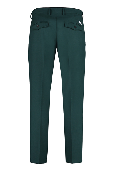 Shop Department Five Setter Wool Blend Trousers In Green