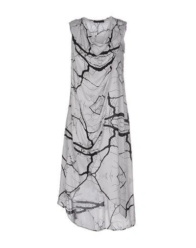 Shop Tiger Of Sweden Knee-length Dress In Light Grey