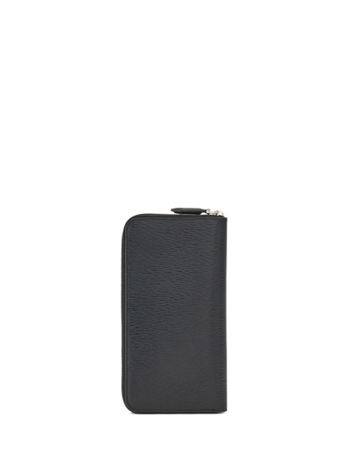 Ferragamo Gancini Document Wallet In Black