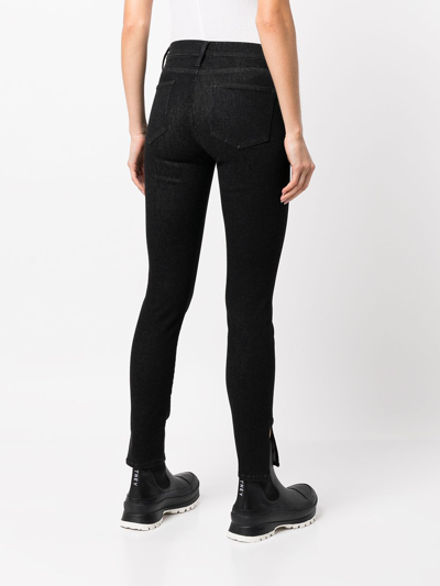 Shop Frame Le High Skinny Jeans In Crvs