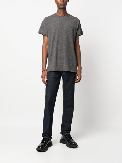 Shop Ralph Lauren Rrl Short-sleeve T-shirt In Grey