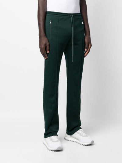 Shop Courrèges Logo-patch Track Pants In Green