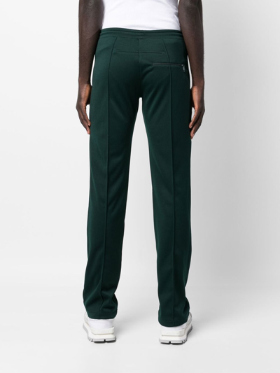 Shop Courrèges Logo-patch Track Pants In Green