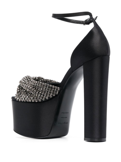 Shop Sergio Rossi Evangelie 155mm Sandals In Black