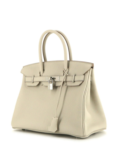 Pre-owned Hermes 2022  Birkin 30 Handbag In Grey