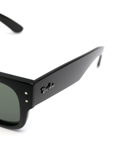 Ray Ban Logo-plaque Sunglasses In Black