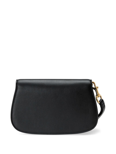 Shop Gucci Mini Blondie Clutch Bag In Black