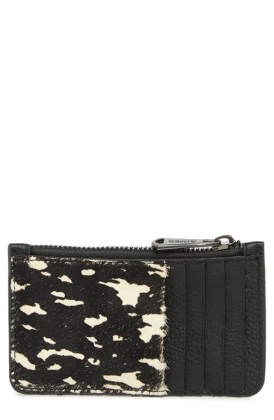 Shop Aimee Kestenberg Melbourne Leather Wallet In Static Haircalf
