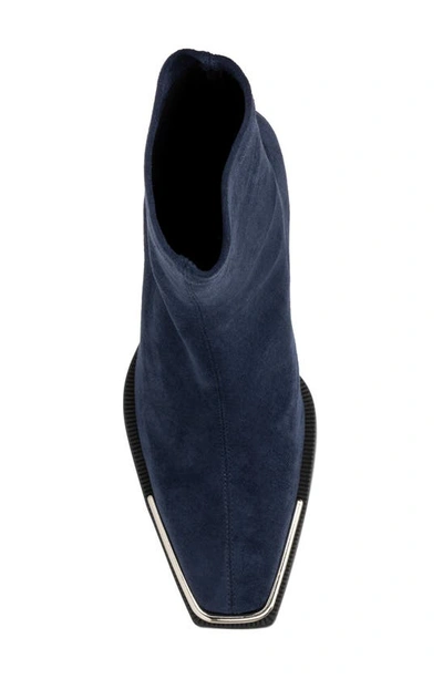 Torgeis Katya Block Heel Bootie In Navy