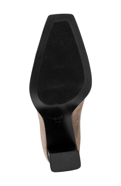 Torgeis Katya Block Heel Bootie In Taupe